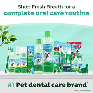 TropiClean Fresh Breath Dental Water Additive for Cats, 16-fl oz bottle