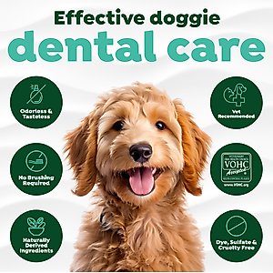 TropiClean Fresh Breath Dental Water Additive for Dogs, 33.8-fl oz bottle