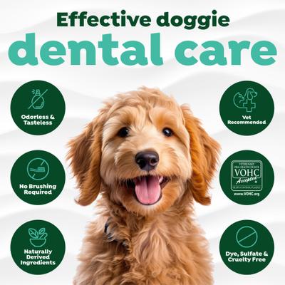 Show full view: TropiClean Fresh Breath Dental Water Additive for Dogs, 33.8-fl oz bottle slide 8 of 12