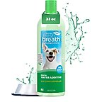 TropiClean Fresh Breath Dental Water Additive for Dogs, 33.8-fl oz bottle
