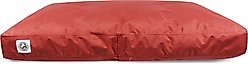 Carolina Pet Brutus Tough Chew Resistant Napper Dog Bed, Red, X-Large