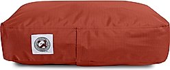 Carolina Pet Brutus Tough Chew Resistant Napper Dog Bed, Red, Small