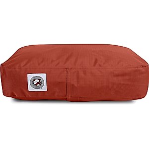 Carolina Pet Brutus Tough Chew Resistant Napper Dog Bed, Red, Small