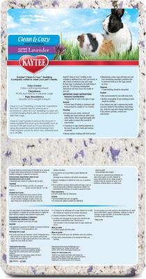 Show full view: Kaytee Clean & Cozy Scented Small Animal Bedding, Lavender, 24.6-L slide 9 of 16