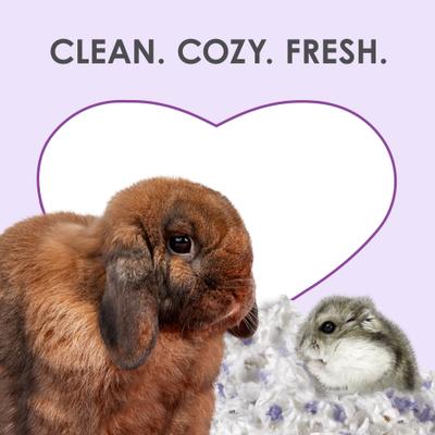 Show full view: Kaytee Clean & Cozy Scented Small Animal Bedding, Lavender, 24.6-L slide 7 of 16