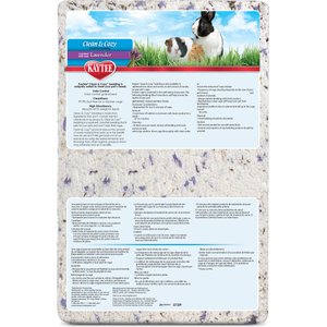 Kaytee Clean & Cozy Scented Small Animal Bedding, Lavender, 49.2-L