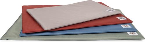 Show full view: Carolina Pet Brutus Tough Chew Resistant Comfort Mat Dog Bed, Red, Small slide 8 of 10