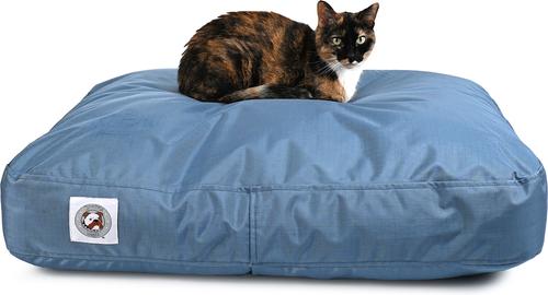 Show full view: Carolina Pet Brutus Tough Chew Resistant Napper Dog Bed, Blue, Medium slide 5 of 10