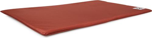 Show full view: Carolina Pet Brutus Tough Chew Resistant Comfort Mat Dog Bed, Red, Medium slide 2 of 9