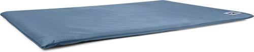 Show full view: Carolina Pet Brutus Tough Chew Resistant Comfort Mat Dog Bed, Blue, Large slide 2 of 6