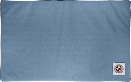 Show full view: Carolina Pet Brutus Tough Chew Resistant Comfort Mat Dog Bed, Blue, Small slide 4 of 9