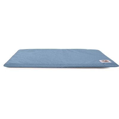 Carolina Pet Carolina Pet Brutus Tough Chew Resistant Comfort Mat Dog Bed, Blue, Small