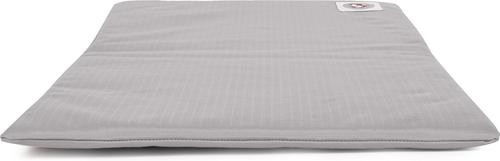 Show full view: Carolina Pet Brutus Tough Chew Resistant Comfort Mat Dog Bed, Gray, Small slide 3 of 10