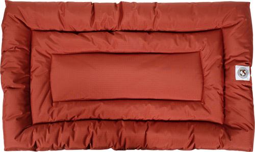 Show full view: Carolina Pet Brutus Tough Chew Resistant Comfort Cushion Dog Bed, Red, X-Large slide 4 of 8
