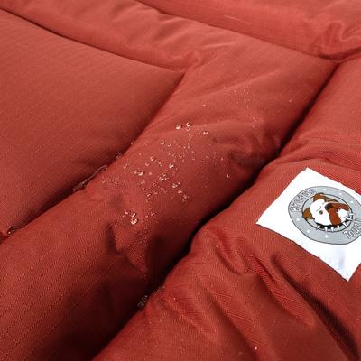 Show full view: Carolina Pet Brutus Tough Chew Resistant Comfort Cushion Dog Bed, Red, Medium slide 5 of 8