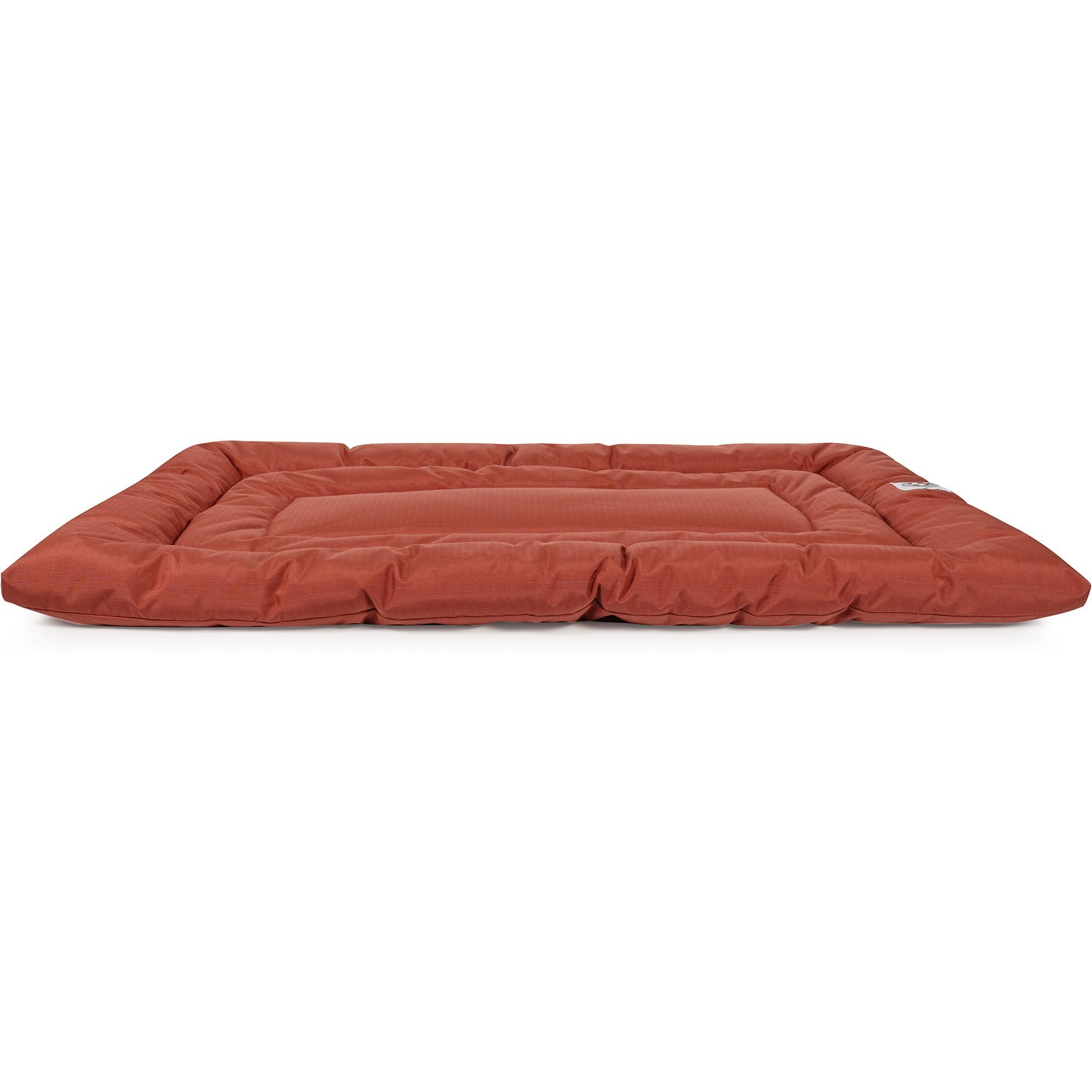 Carolina Pet Brutus Tough Chew Resistant Comfort Cushion Dog Bed, Red, X-Large