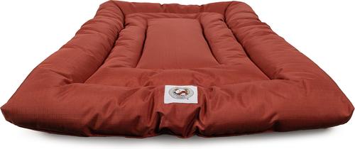 Show full view: Carolina Pet Brutus Tough Chew Resistant Comfort Cushion Dog Bed, Red, X-Large slide 3 of 8