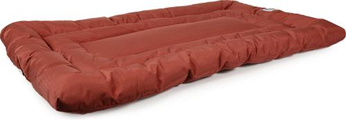 Show full view: Carolina Pet Brutus Tough Chew Resistant Comfort Cushion Dog Bed, Red, X-Large slide 2 of 8