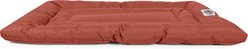 Carolina Pet Brutus Tough Chew Resistant Comfort Cushion Dog Bed, Red, Large