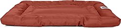 Carolina Pet Brutus Tough Chew Resistant Comfort Cushion Dog Bed, Red, Small