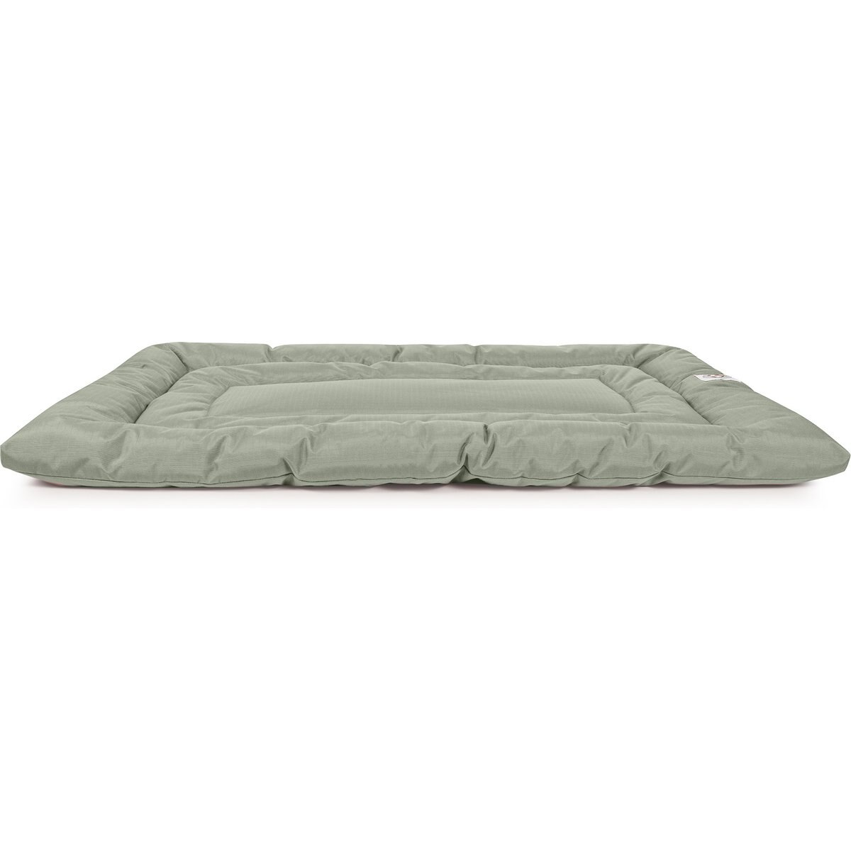 Carolina Pet Brutus Tough Chew Resistant Comfort Cushion Dog Bed, Green, X-Large