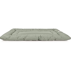 Carolina Pet Brutus Tough Chew Resistant Comfort Cushion Dog Bed, Green, X-Large
