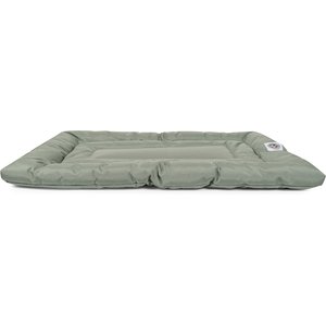 Carolina Pet Brutus Tough Chew Resistant Comfort Cushion Dog Bed, Green, Large