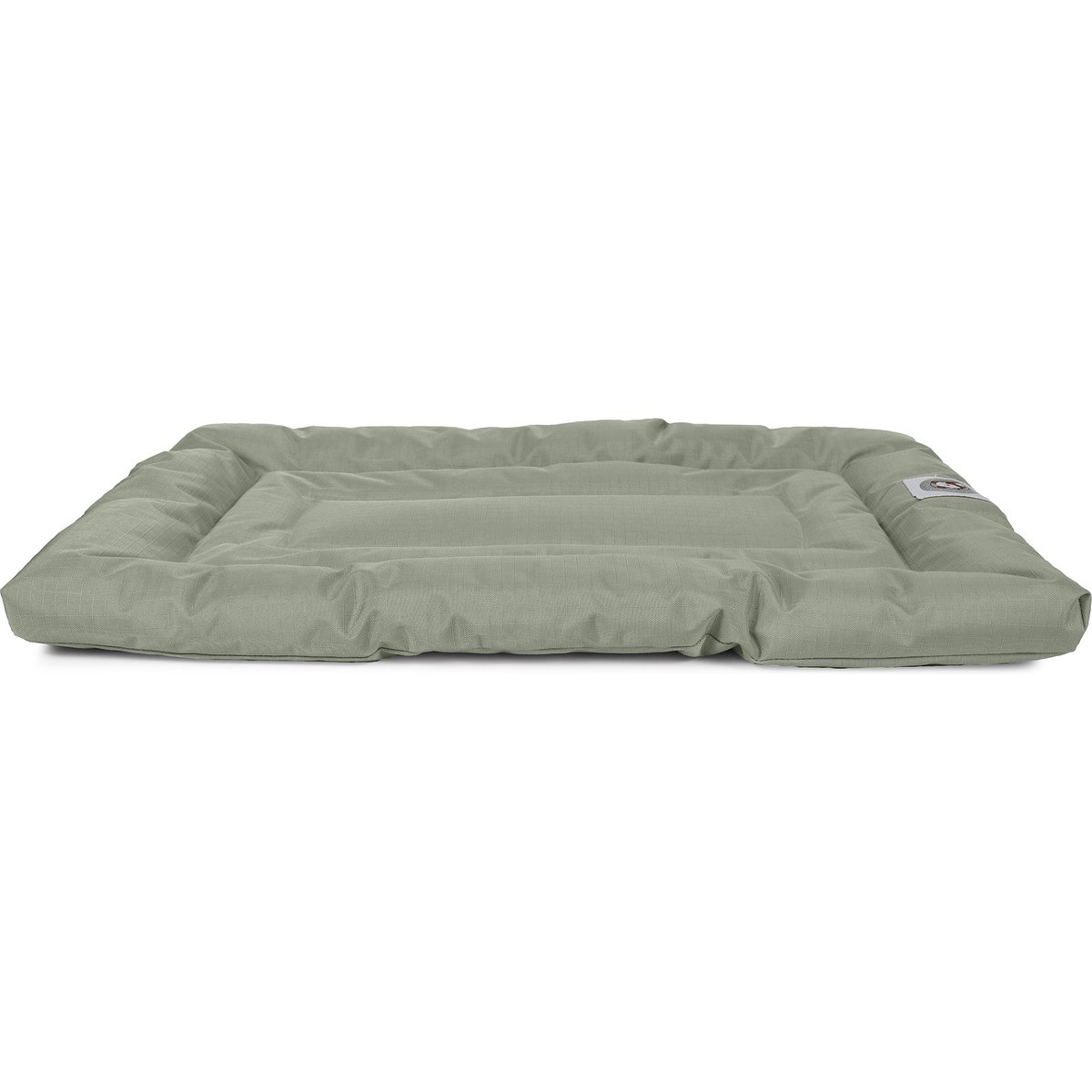 Carolina Pet Brutus Tough Chew Resistant Comfort Cushion Dog Bed, Green, Small