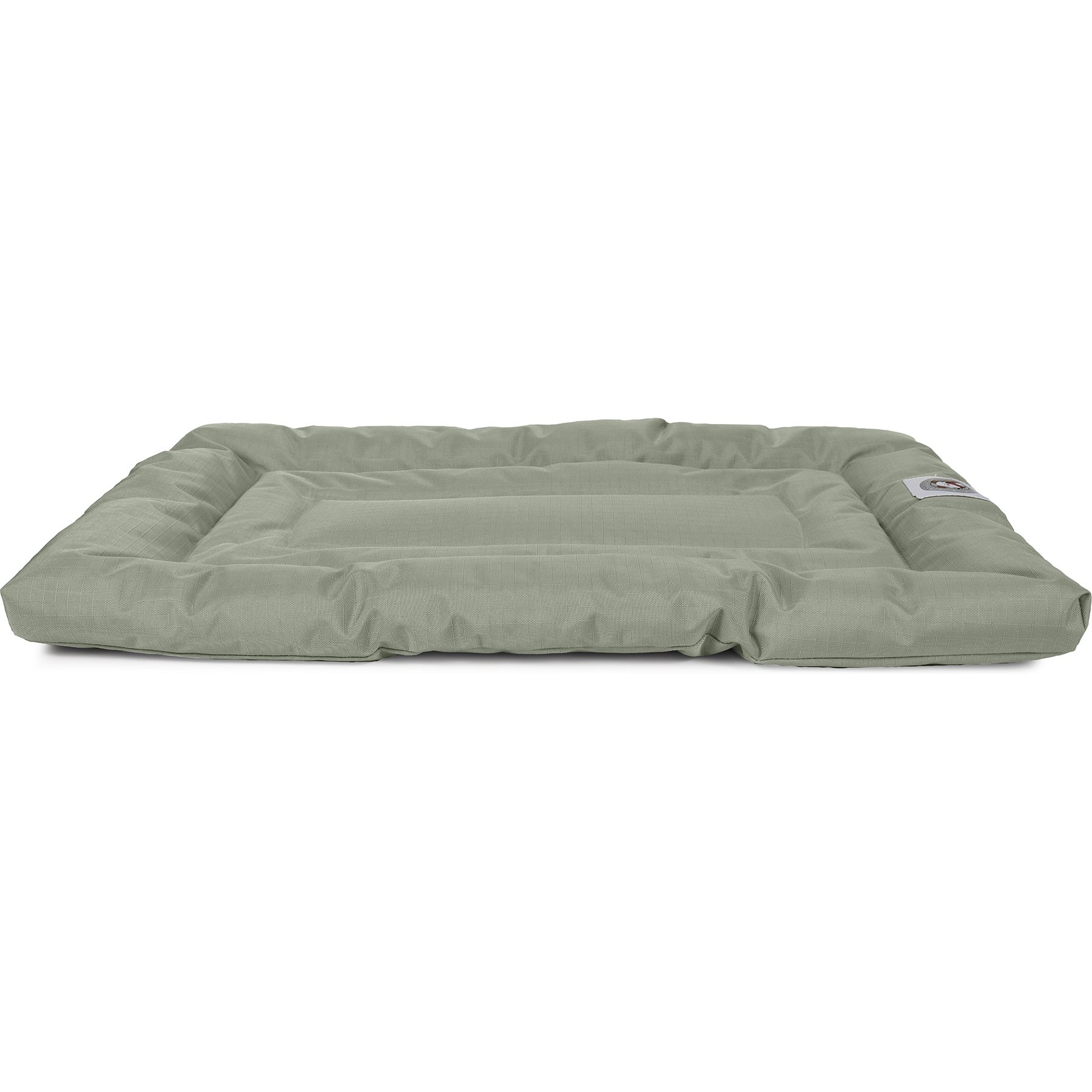 Carolina Pet Brutus Tough Chew Resistant Comfort Cushion Dog Bed, Green, Small