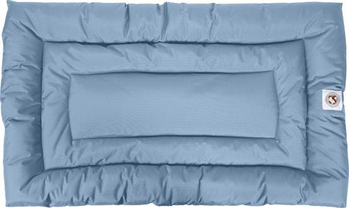 Show full view: Carolina Pet Brutus Tough Chew Resistant Comfort Cushion Dog Bed, Blue, X-Large slide 5 of 9