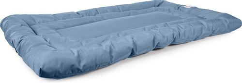 Show full view: Carolina Pet Brutus Tough Chew Resistant Comfort Cushion Dog Bed, Blue, X-Large slide 3 of 9