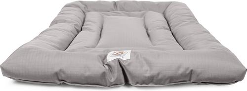Show full view: Carolina Pet Brutus Tough Chew Resistant Comfort Cushion Dog Bed, Gray, Large slide 4 of 9
