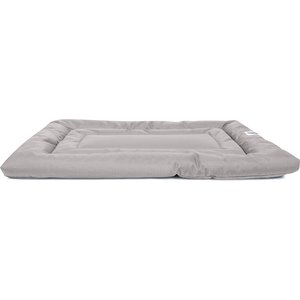 Carolina Pet Brutus Tough Chew Resistant Comfort Cushion Dog Bed, Gray, Medium