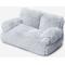 Show in main carousel: MewooFun Calming Dog & Cat Sofa Bed with Removable Cover, 26-in, Gray slide 1 of 8