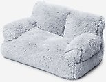 MewooFun Calming Dog & Cat Sofa Bed with Removable Cover, 26-in, Gray