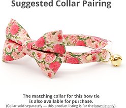 Made By Cleo Pretty In Peony Pink Cat Bow Tie slide 2 of 3