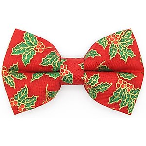 Made By Cleo Crimson Berry Cat Bow Tie