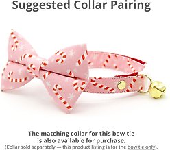 Made By Cleo Candy Christmas Cat Bow Tie slide 2 of 3