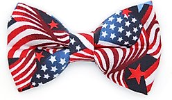 Made By Cleo Stars & Stripes Cat Bow Tie