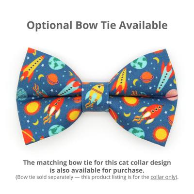 Show full view: Made By Cleo Retro Rockets Cat Collar slide 5 of 6