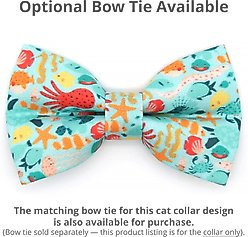 Made By Cleo Ocean Life Cat Collar slide 2 of 5
