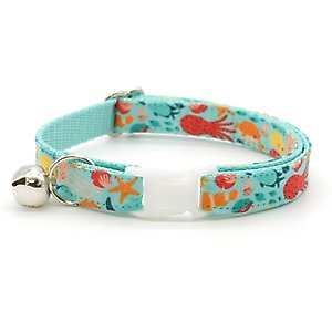 Made By Cleo Ocean Life Cat Collar