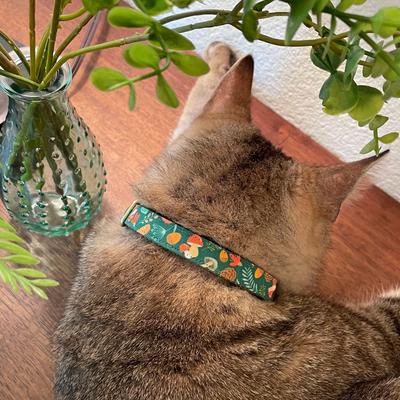 Show full view: Made By Cleo Forest Fantasy Cat Collar slide 3 of 7