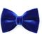 Show in main carousel: Made By Cleo Velvet Sapphire Blue Cat Bow Tie slide 1 of 3