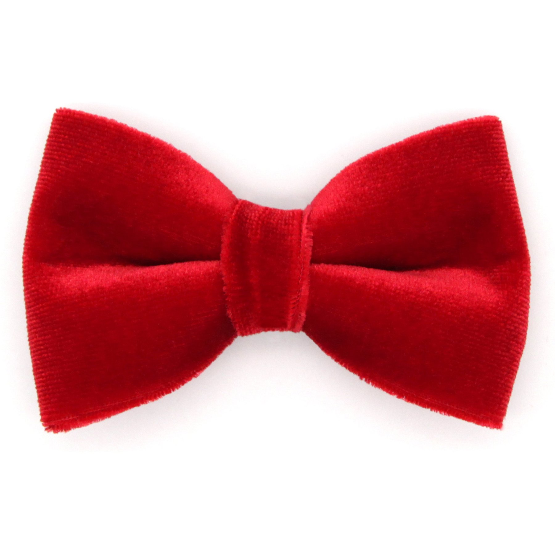 Made By Cleo Velvet Garnet Red Cat Bow Tie