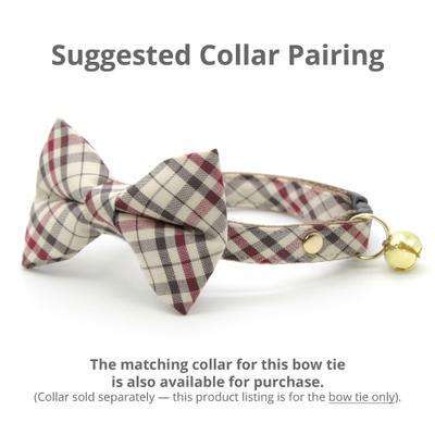 Show full view: Made By Cleo Newberry Cat Bow Tie slide 3 of 3