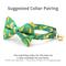 Show in main carousel: Made By Cleo Going Bananas Green Cat Bow Tie slide 5 of 5