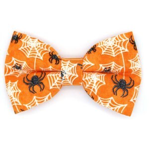 Made By Cleo Spooky Spiderwebs Cat Bow Tie