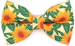 Made By Cleo Sunflowers Cat Bow Tie