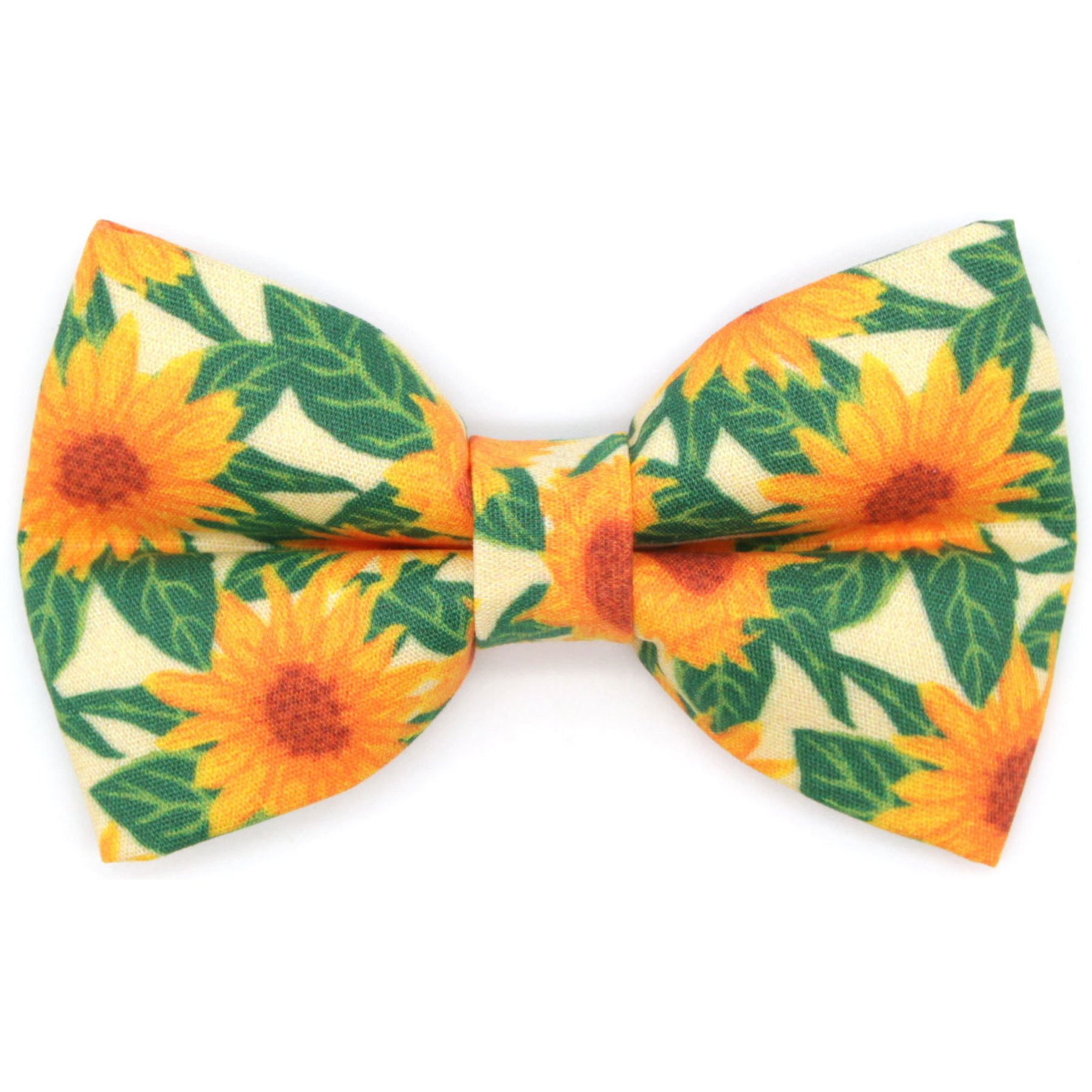Made By Cleo Sunflowers Cat Bow Tie